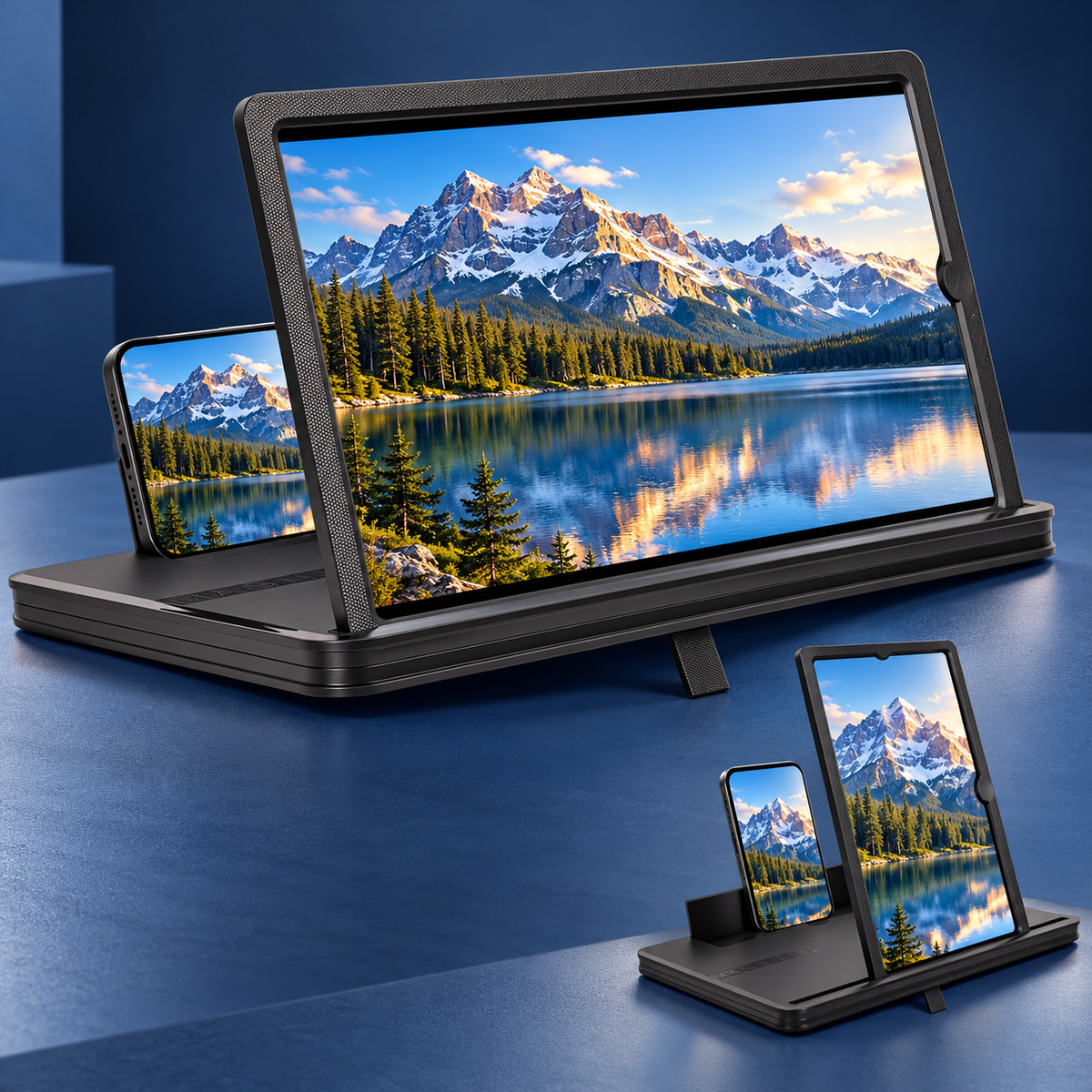 3D Magnifier Mobile Screen